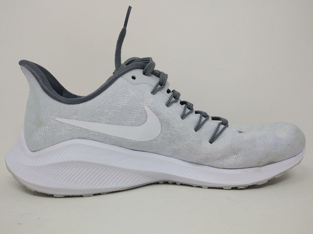 Tênis de corrida Nike Air Zoom Vomero 14 feminino, platina/carmesim, tamanho 7 B(M) EUA