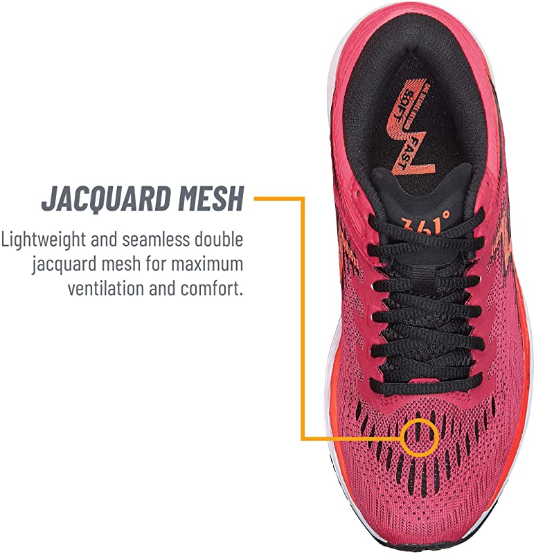 Tênis de corrida 361 Degrees Sensation 4 feminino rosa