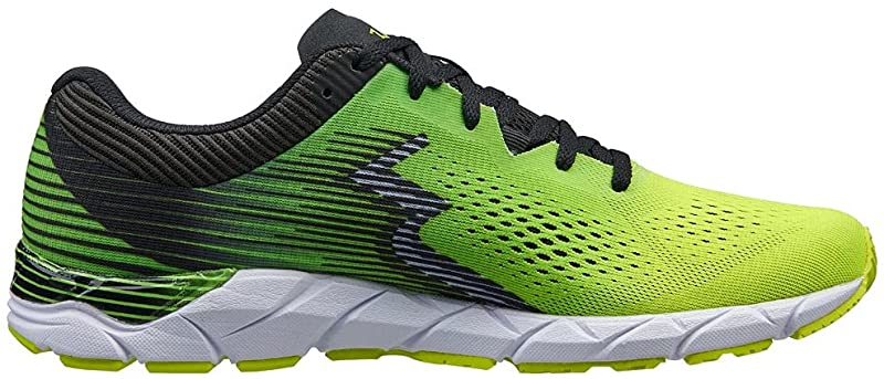 Tênis de corrida masculino 361 Degrees Pacer St, verde, tamanho 12 D(M) EUA