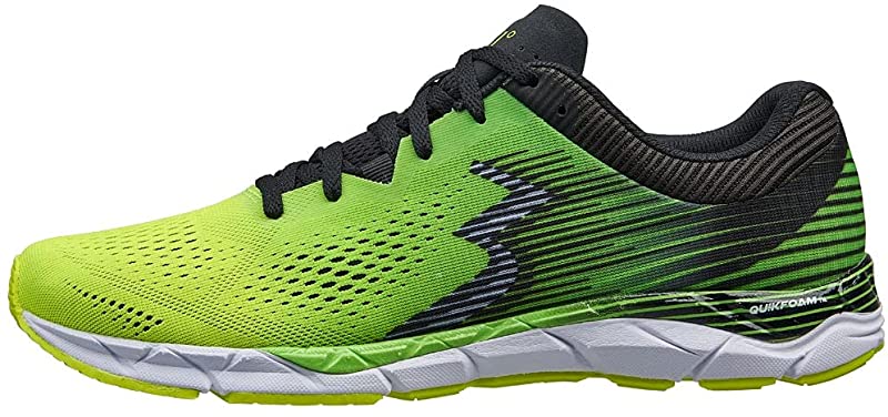 Tênis de corrida masculino 361 Degrees Pacer St, verde, tamanho 12 D(M) EUA
