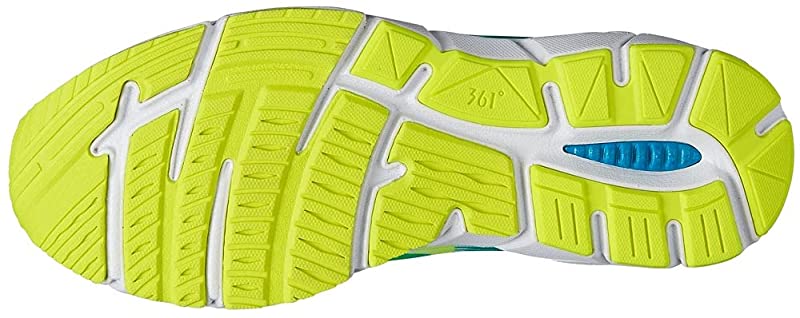 Tênis de corrida feminino Pacer St 36 Degrees, verde, tamanho 6 B(M) EUA