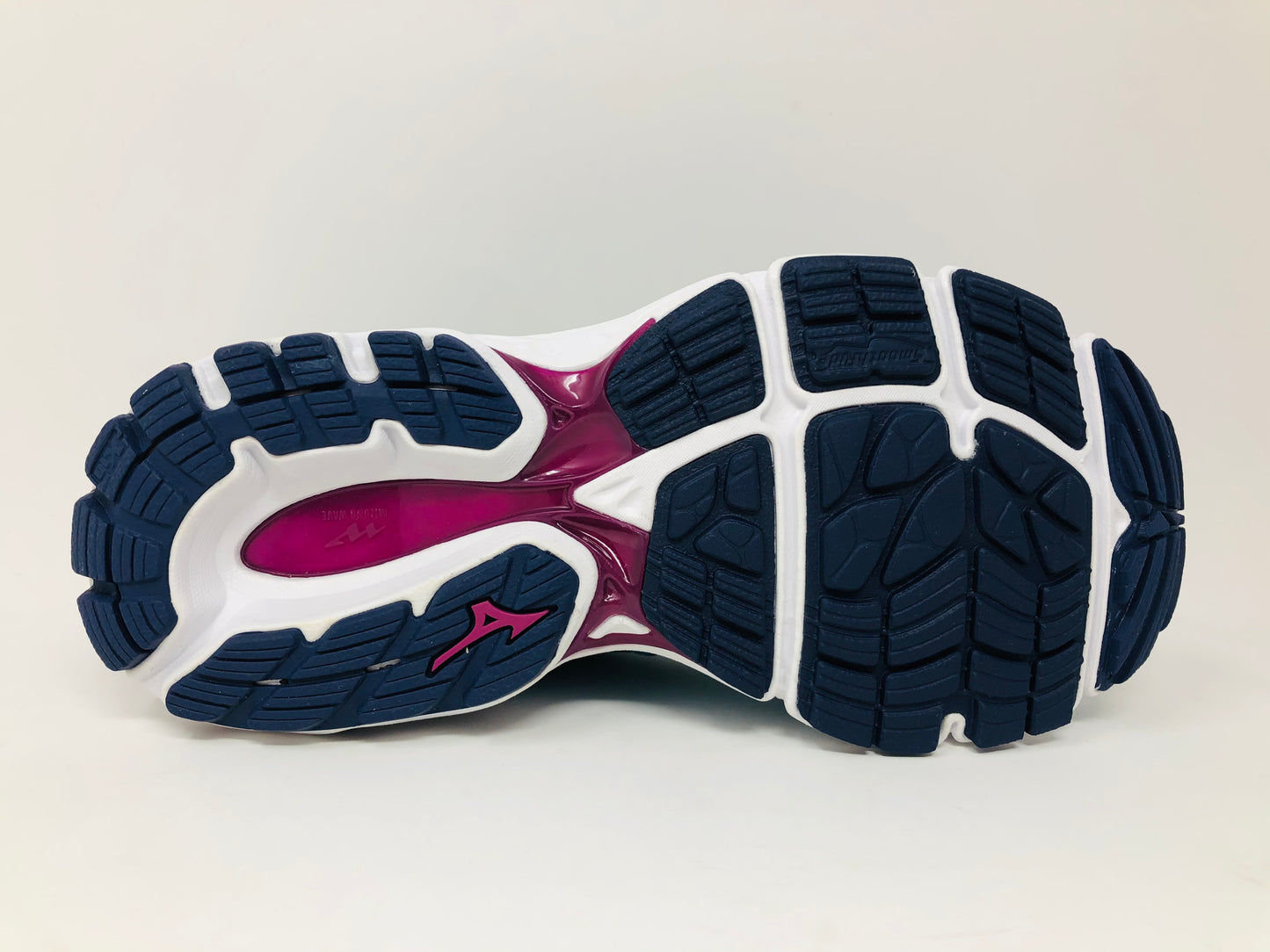 Tênis de corrida Mizuno Wave Inspire 16 Knit feminino, esmalte/medieval