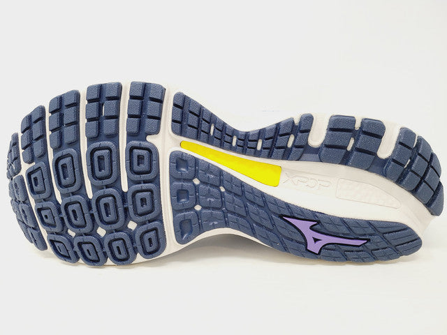 Tênis de corrida Mizuno Wave Sky 4 Waveknit feminino Arctic Ice