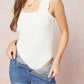 Entro - Ruffle Square Neck Bodysuit