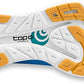 Tênis de corrida feminino Topo Athletic Cyclone Sky/Dourado