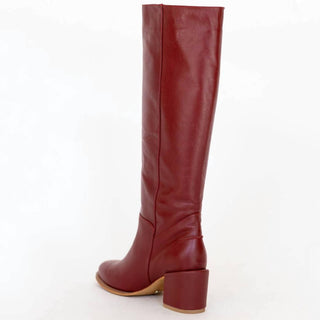 Stivali New York - Botas de couro Cleo femininas até o joelho