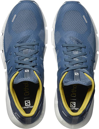 Tênis de corrida Salomon Predict 2 masculino, azul Copen/jeans/enxofre, tamanho 9,5 D(M) EUA
