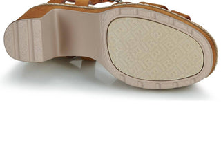 Xti - Sandálias de salto femininas com tira no tornozelo