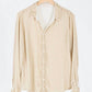 Cp Shades - Women's Romy Button Up Velvet Shirt