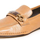 Tory Burch - Women's Perrine Loafers Square Toe Leather Shoes