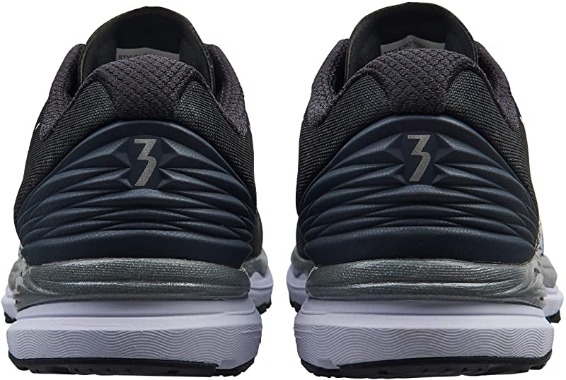 Tênis de corrida masculino 361 Meraki 3 preto/ébano