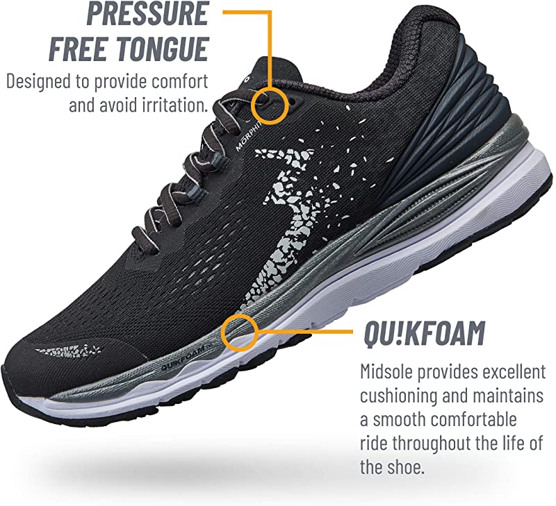 Tênis de corrida masculino 361 Meraki 3 preto/ébano