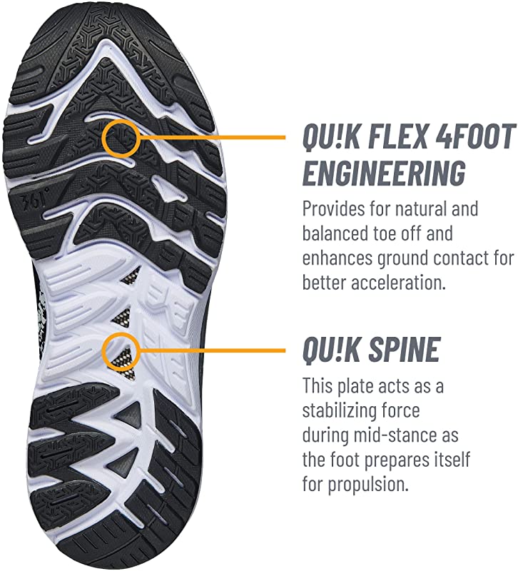 Tênis de corrida 361 Meraki 3 feminino, preto/ébano