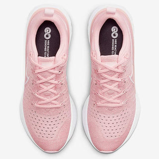 Tênis de corrida Nike React Infinity Run FK 2 feminino rosa esmaltado