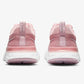 Tênis de corrida Nike React Infinity Run FK 2 feminino rosa esmaltado