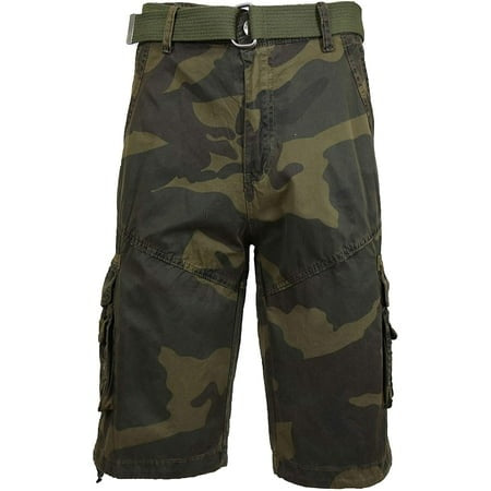 Men's Galaxy Brown Camo Cargo Shorts