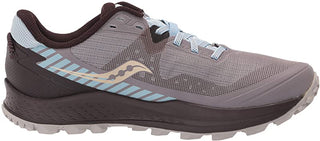Tênis de corrida de trilha Saucony Peregrine 11 feminino Zinco/Sky/Loom
