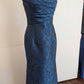 Black Label - Leila Draped Strapless Trumpet Gown