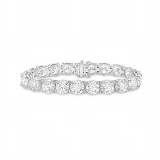 Diana M Jewels - Lab Grown 42.00 Cts Diamond Round Tennis Bracelet