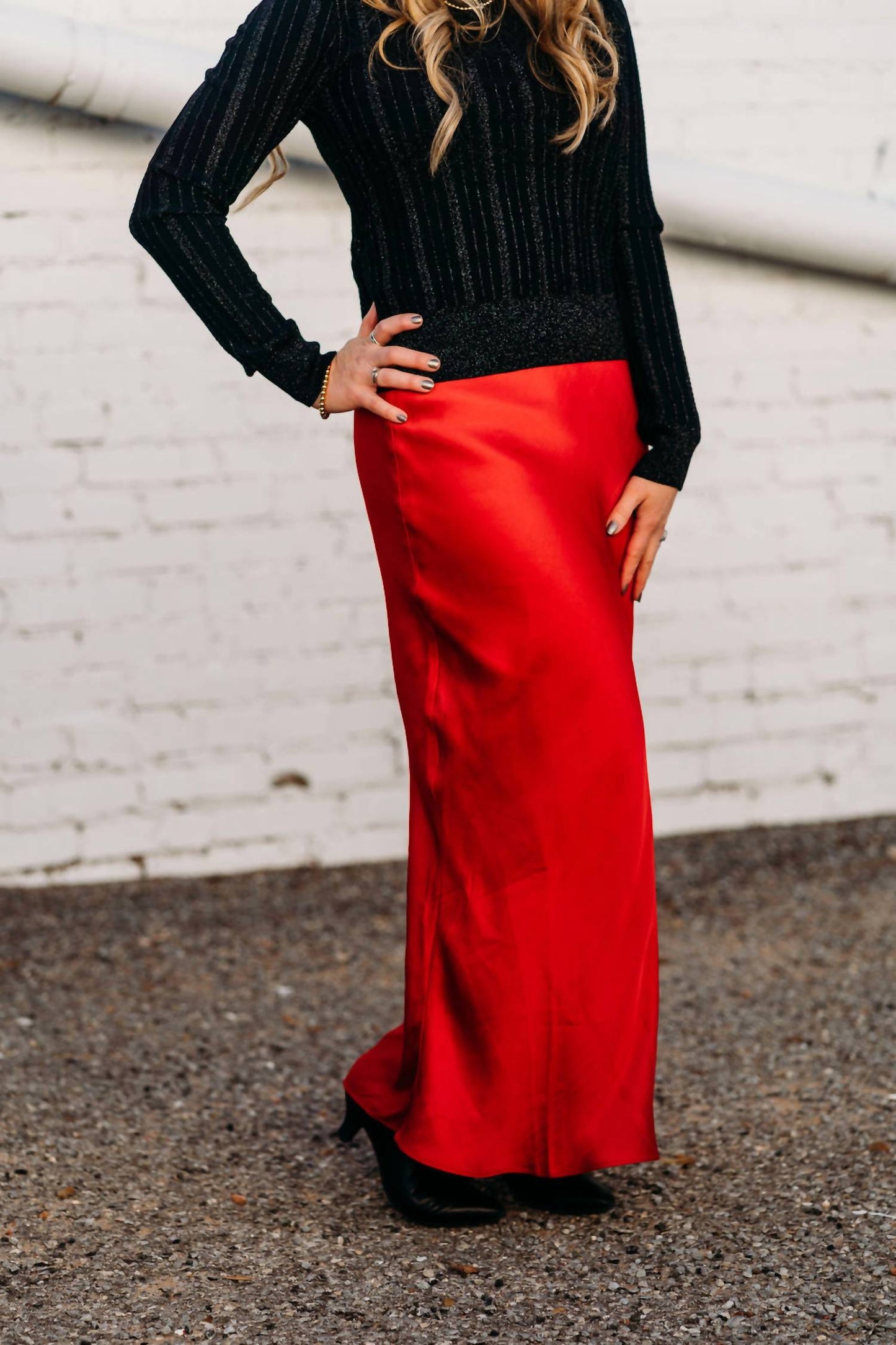 Z Supply - Europa Poly Sheen Skirt