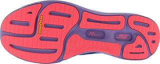 Tênis de corrida feminino Skechers Go Run Razor 3+ azul-marinho/roxo