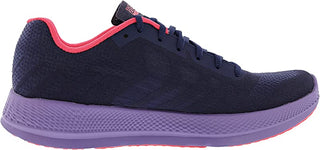 Tênis de corrida feminino Skechers Go Run Razor 3+ azul-marinho/roxo