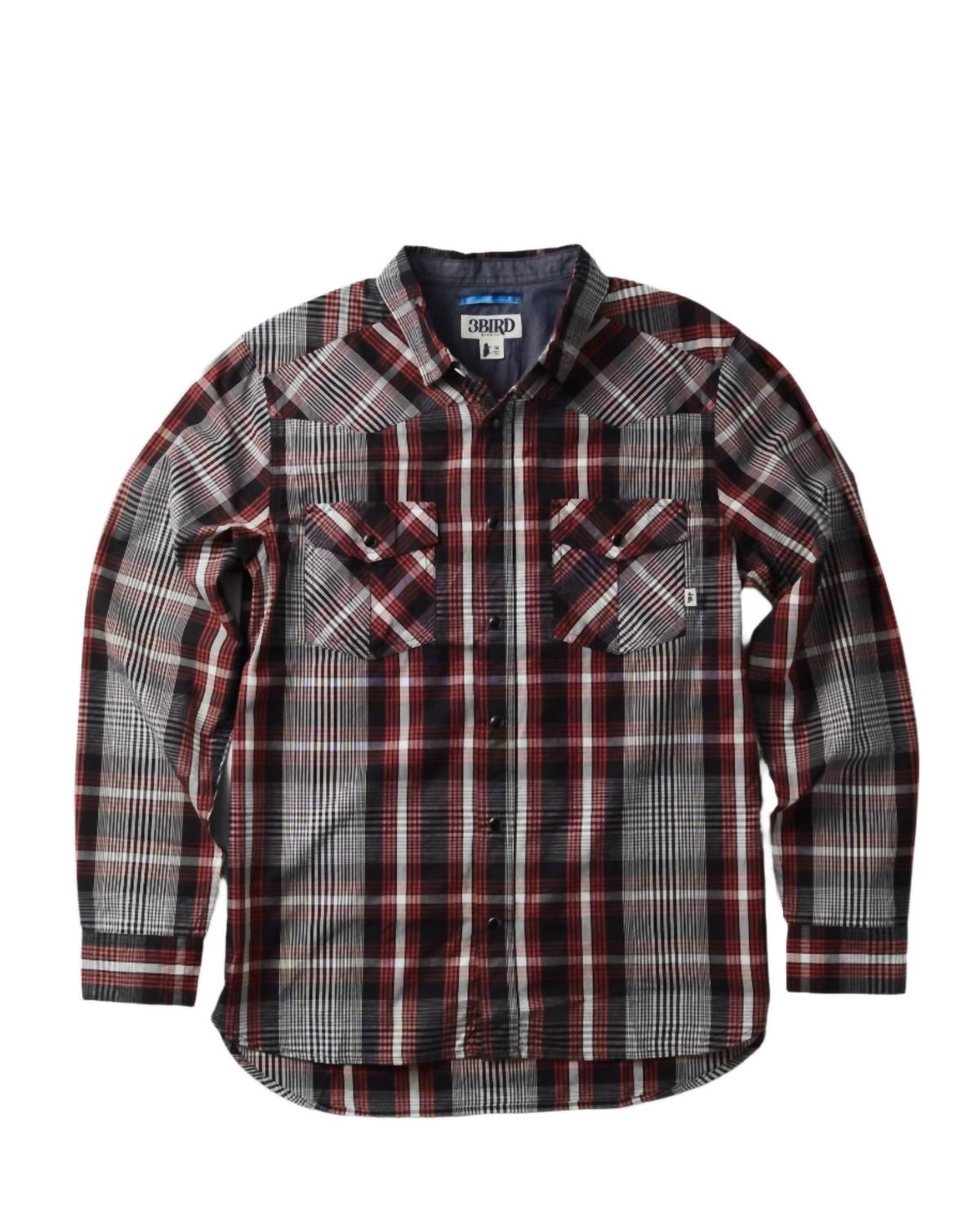 3Bird - Men's Ranchester Long Sleeve Shirt