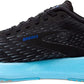 Tênis de corrida Brooks Hyperion Tempo feminino, preto/azul