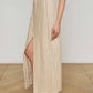 L'Agence - Maceline Pinstriped Maxi Skirt