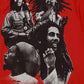 Bob Marley - Men's Quad Photo T-shirt