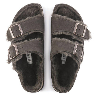 Birkenstock - Sandálias femininas Arizona Shearling