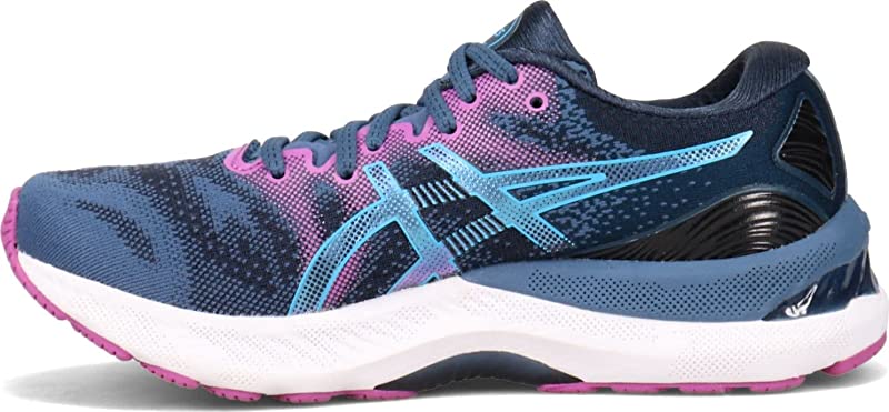 Tênis de corrida feminino ASICS Gel-Nimbus 23, azul, tamanho 6 B(M) EUA