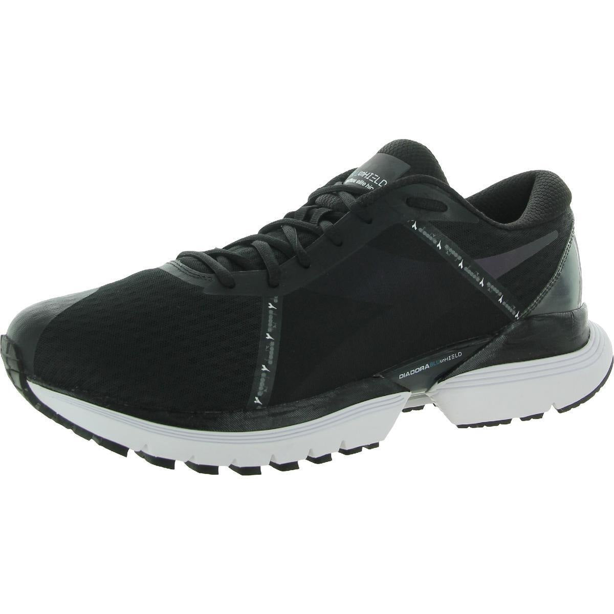 Tênis de corrida Diadora Mythos Blushield Elite Hip masculino, preto, tamanho 9 D(M) EUA