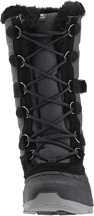 Kamik Women's Snovalley2 Snow Boot Black Size 6 B(M) Us