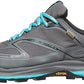Tênis de corrida de trilha feminino Topo Athletic Hydroventure 2, cor carvão/azul-celeste