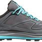 Tênis de corrida de trilha feminino Topo Athletic Hydroventure 2, cor carvão/azul-celeste