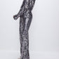 Good American - SEQUIN WIDE LEG PANTS