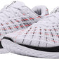 Tênis de corrida Under Armour Flow Velociti Wind feminino, branco/preto