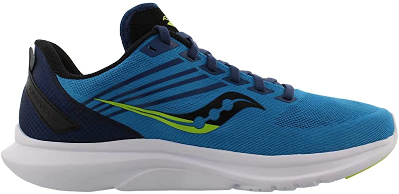 Tênis de corrida Saucony Kinvara 12 masculino, azul, tamanho 11,5 D(M) EUA