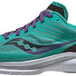 Tênis de corrida Saucony Kinvara 12 feminino Jade/Concord tamanho 7 B(M) EUA