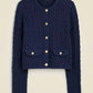 J.Crew - Odette Cable-knit Sweater Lady Jacket