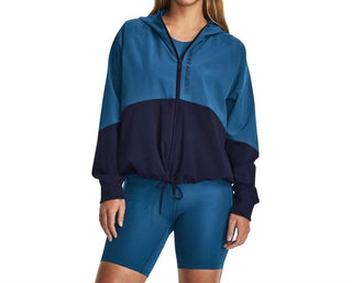 Under Armour - Jaqueta de tecido com zíper completo