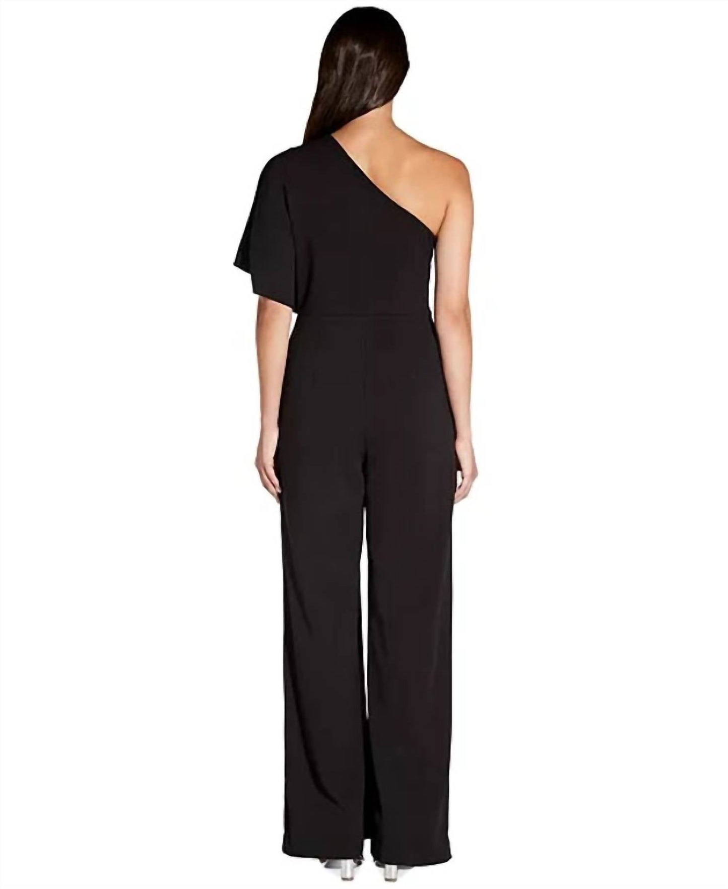 Adrianna Papell - One Shoulder Dress Like Jumpsuit