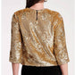 Frances Valentine - Top de lantejoulas Taylor