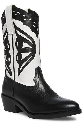 Steve Madden - Botas femininas Laredo-m Western Cowboy com salto