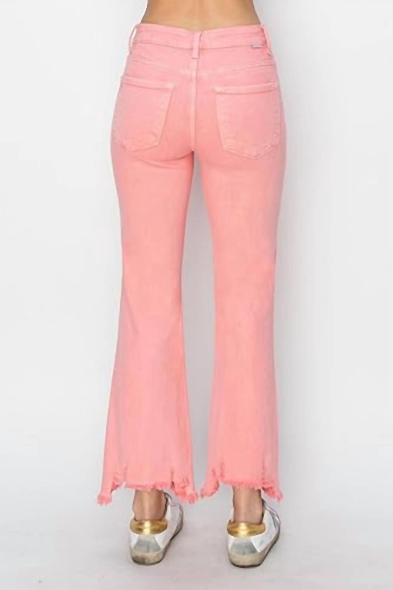 Risen - Mid Rise Straight Hem Pants