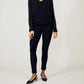 Frank Lyman - Bejweled V-neck Woven Blouse