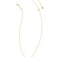 Kendra Scott - Colar com pingente curto Tess Satellite emoldurado