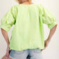 Easel - Parachute Bubble Woven Top