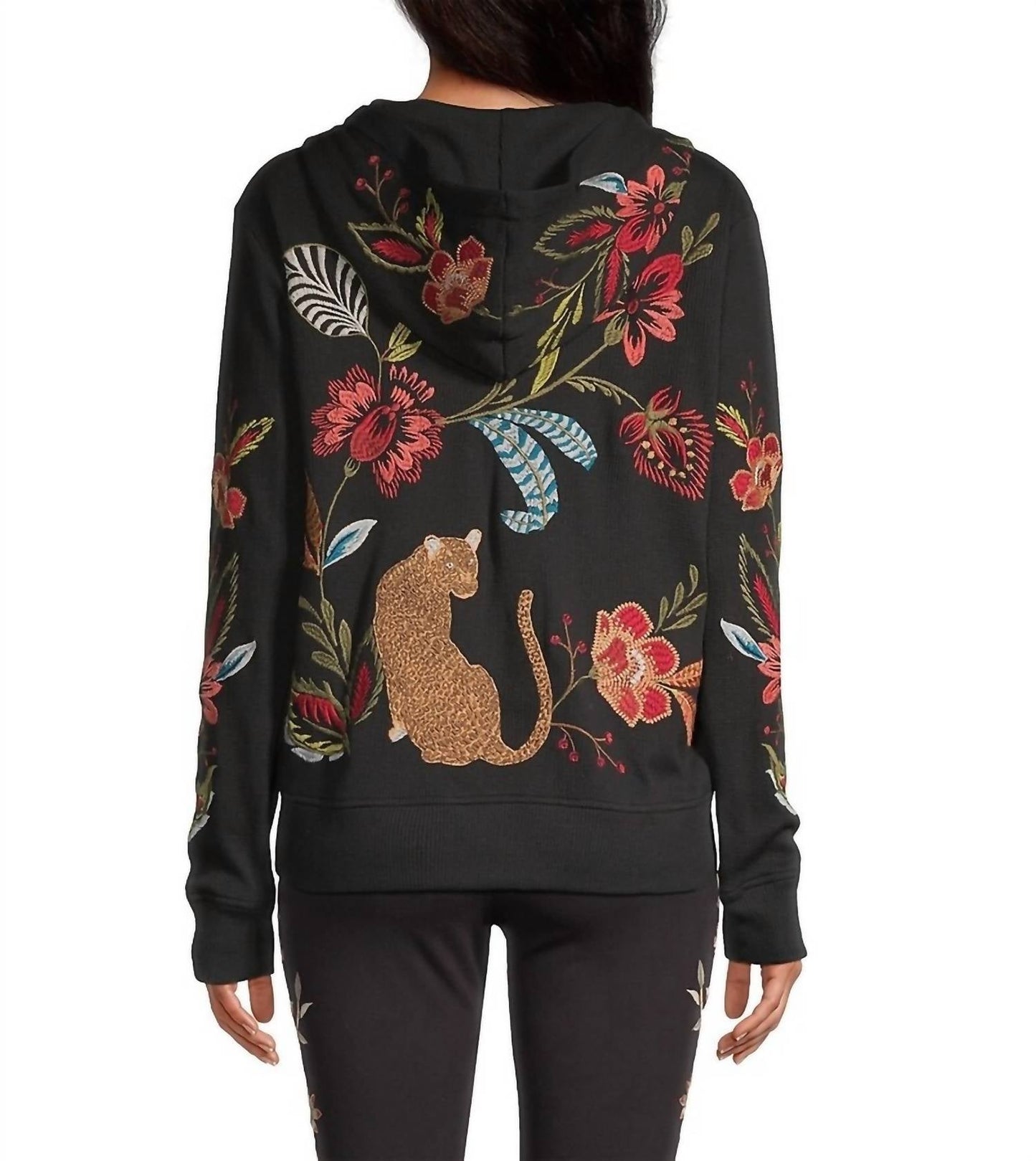 Johnny Was - Isabella Zip Up Thermal Hoodie